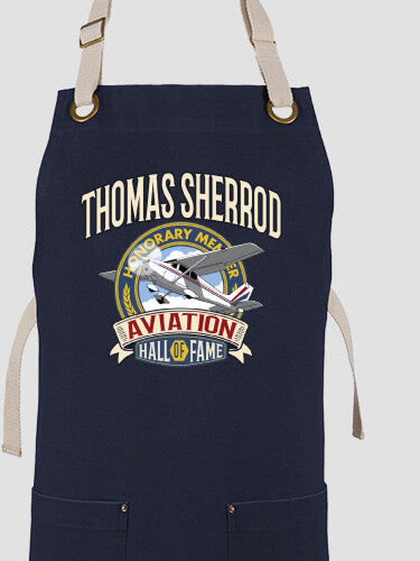Aviation Hall Of Fame : Printed Canvas Work Aprons
