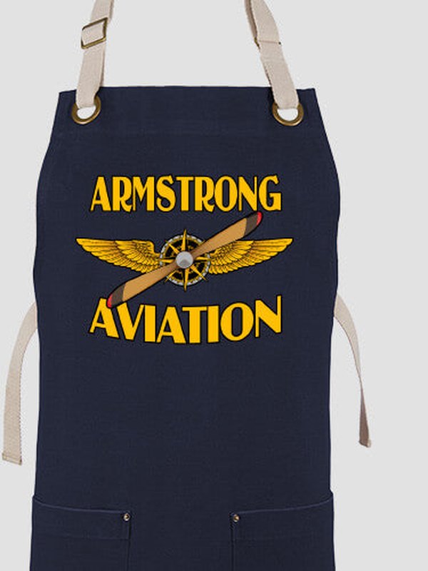 Aviation : Printed Canvas Work Aprons