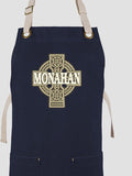 Celtic Stone Cross : Printed Canvas Work Aprons