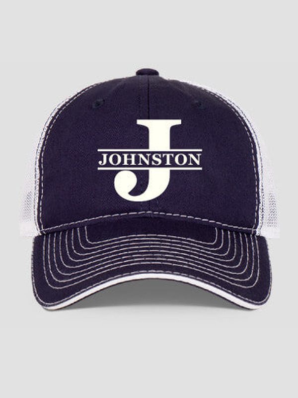 Family Monogram : Embroidered Trucker Hats
