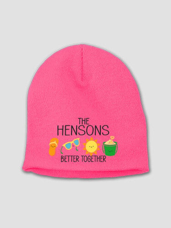 Better Together Vacation : Embroidered Beanies