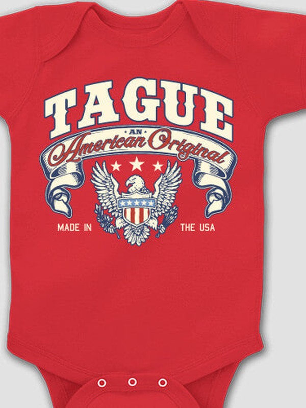 American Original : Printed Baby Bodysuits