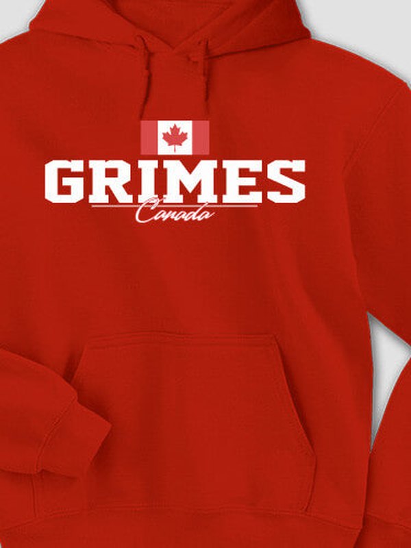 Canadian Flag : Printed Hoodies product image 1