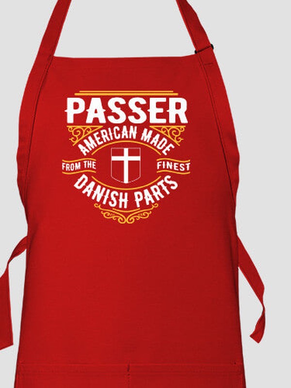 Danish Parts : Printed Aprons
