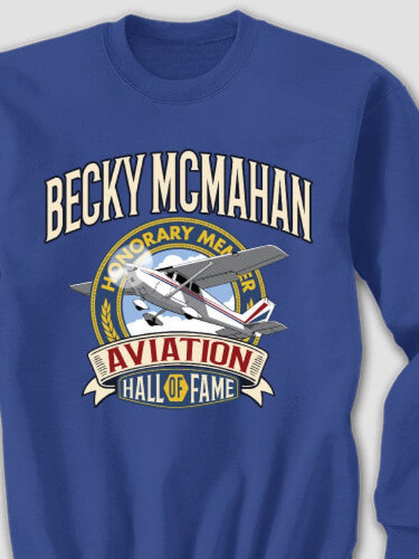 Aviation Hall Of Fame : Printed Sweatshirts product image 4