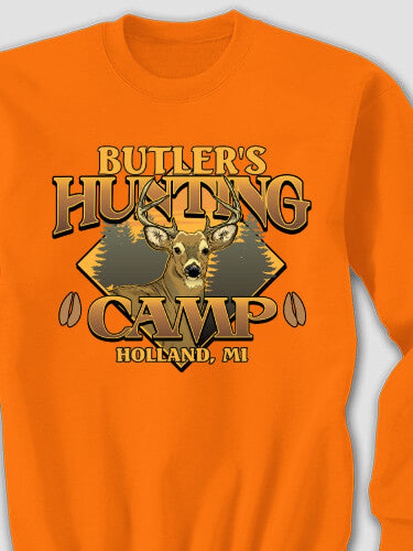 Deer Hunting Camp : Printed Sweatshirts product image 4