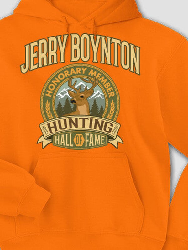 Deer Hunting Hall Of Fame : Printed Hoodies product image 3