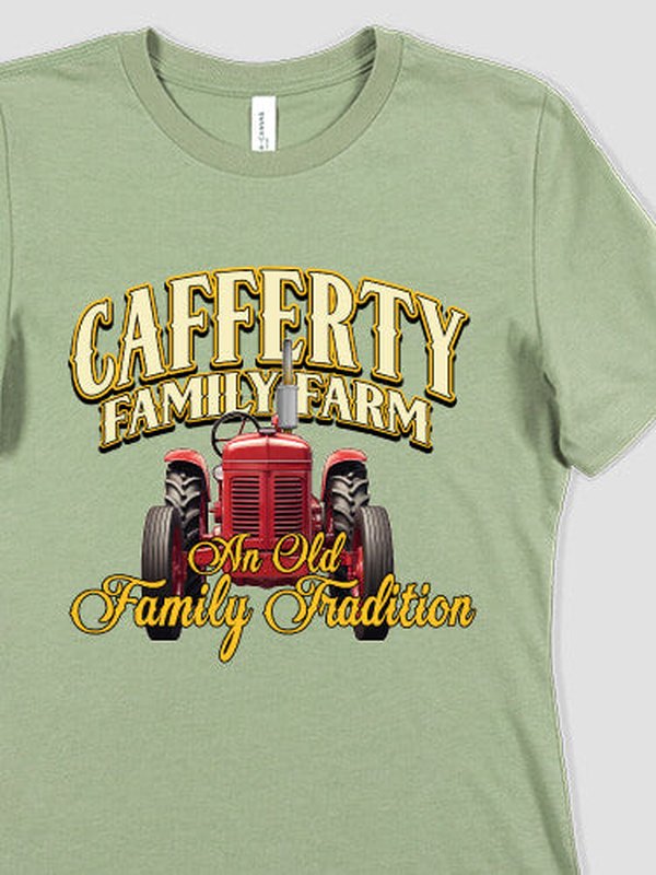 Farming Family Tradition : Premium Printed T-Shirts
