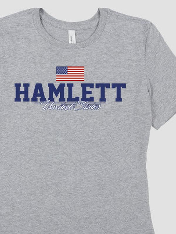 American Flag : Premium Printed T-Shirts