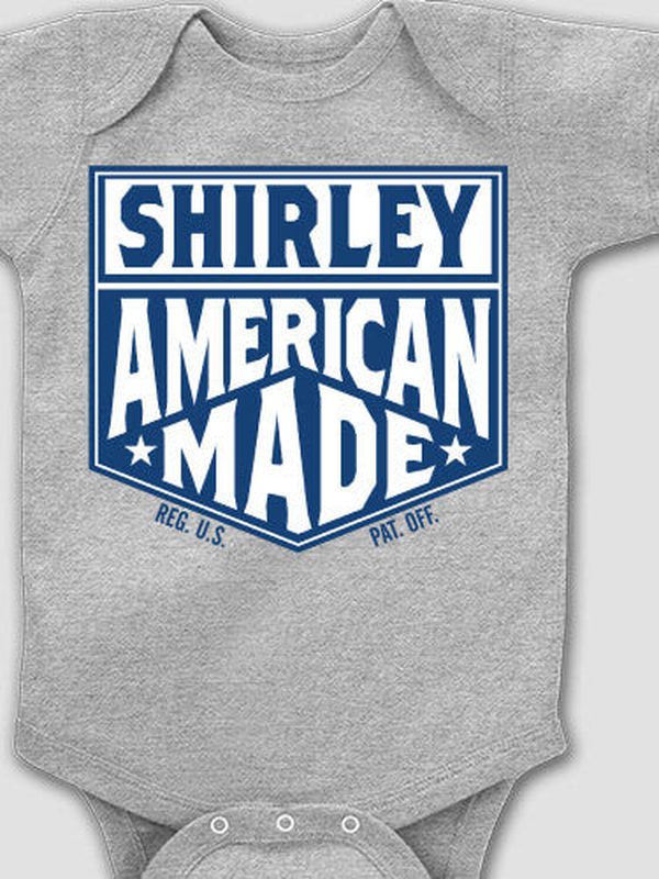 American Made : Printed Baby Bodysuits