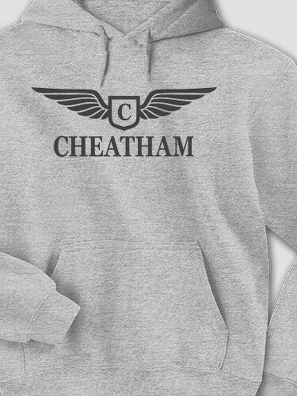 Aviation Monogram : Printed Hoodies product image 4