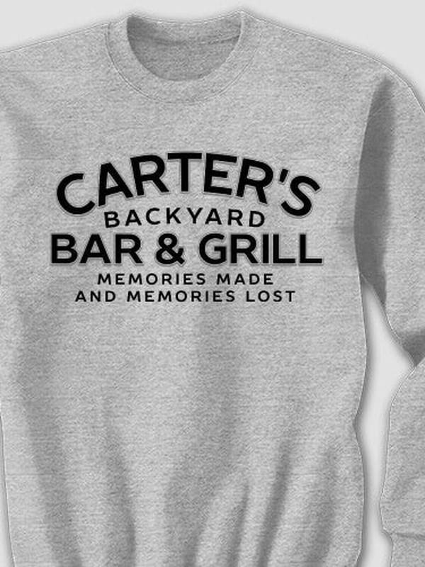 Backyard Bar and Grill : Printed Sweatshirts product image 4