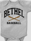 Baseball : Printed Baby Bodysuits
