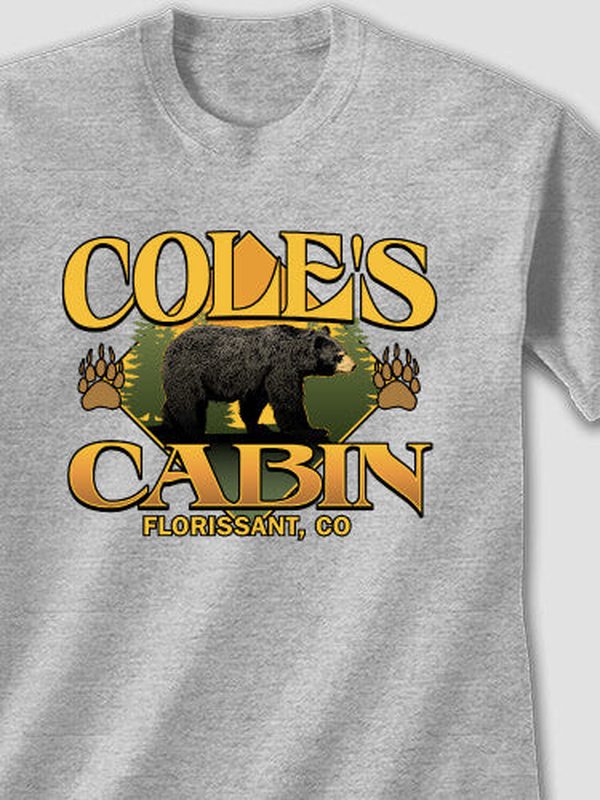 Bear Cabin : Printed T-Shirts