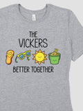 Better Together Vacation : Premium Printed T-Shirts