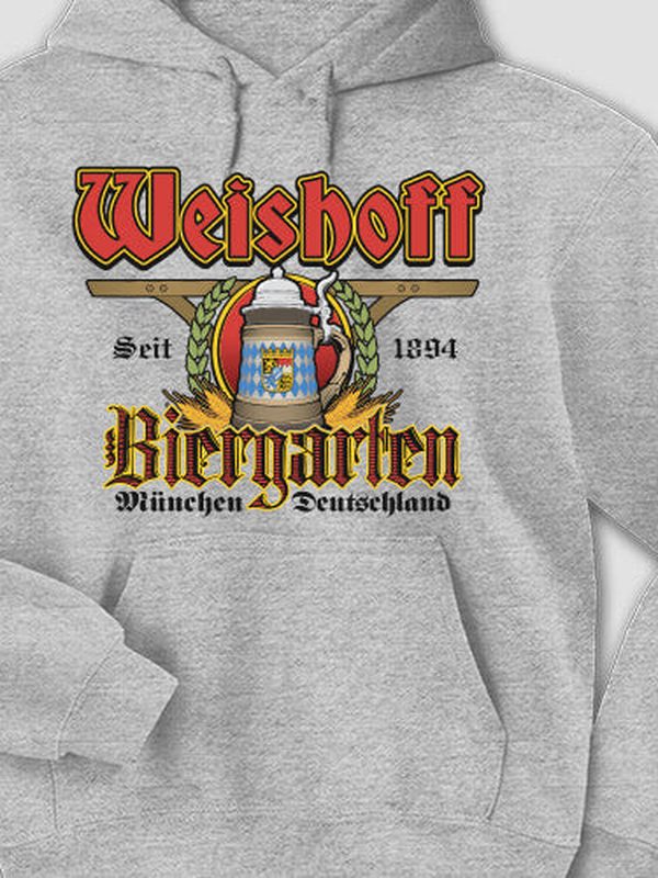 Biergarten : Printed Hoodies product image 4