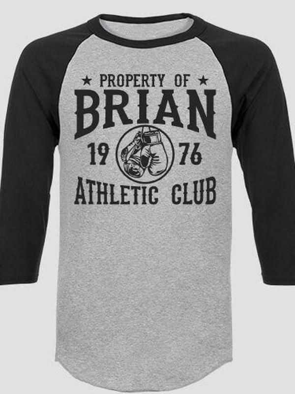 Athletic Club : Printed Raglan Shirts