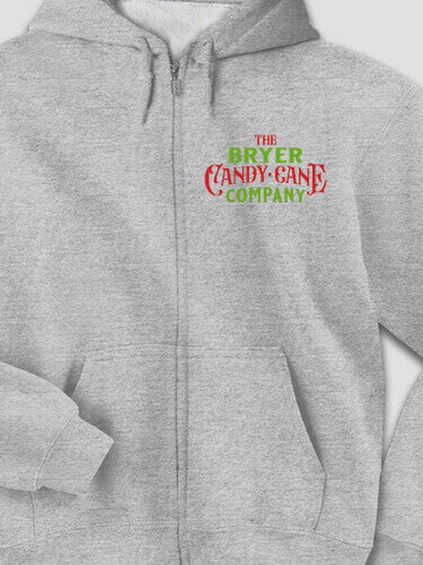 Candy Cane Company : Embroidered Zip Hoodies product image 3