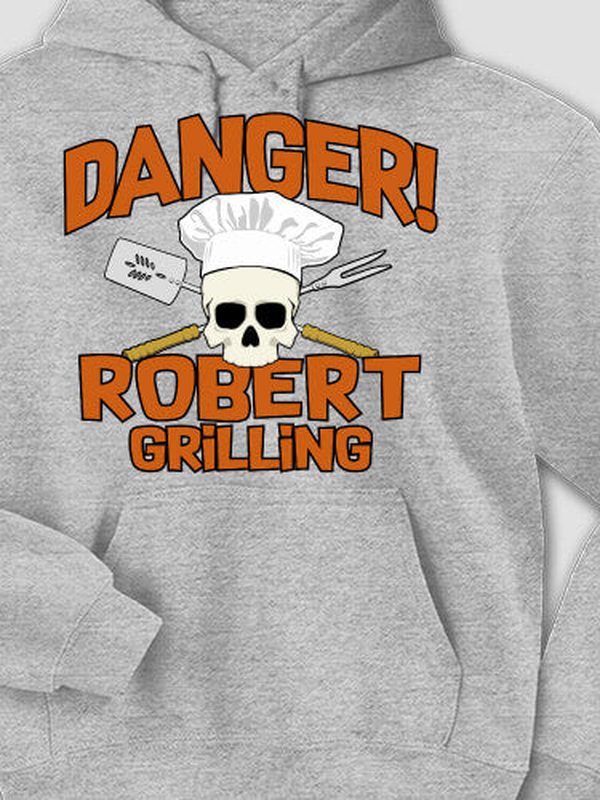 Danger Grilling : Printed Hoodies product image 4
