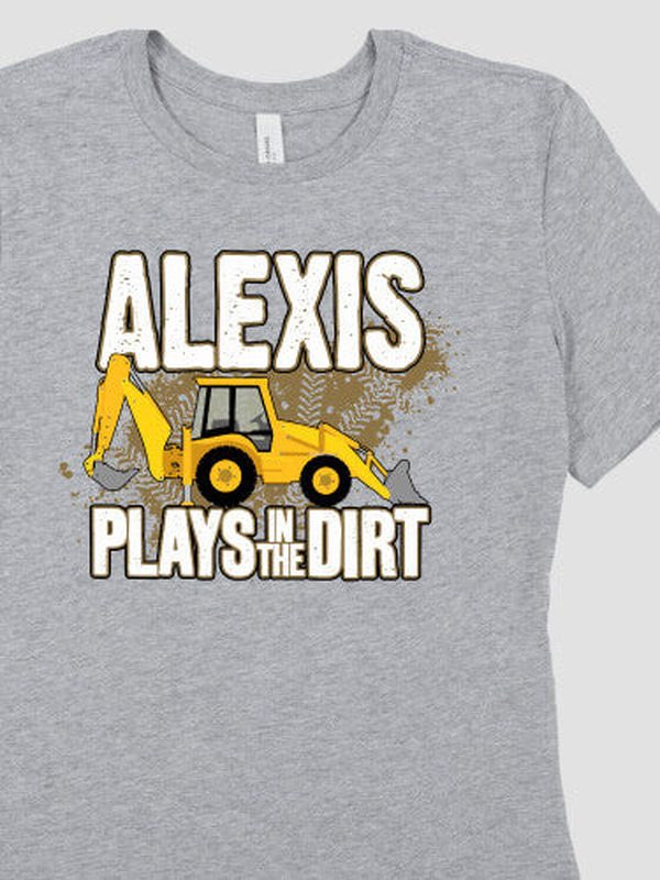 Dirt Shirt - Backhoe : Premium Printed T-Shirts product image 1
