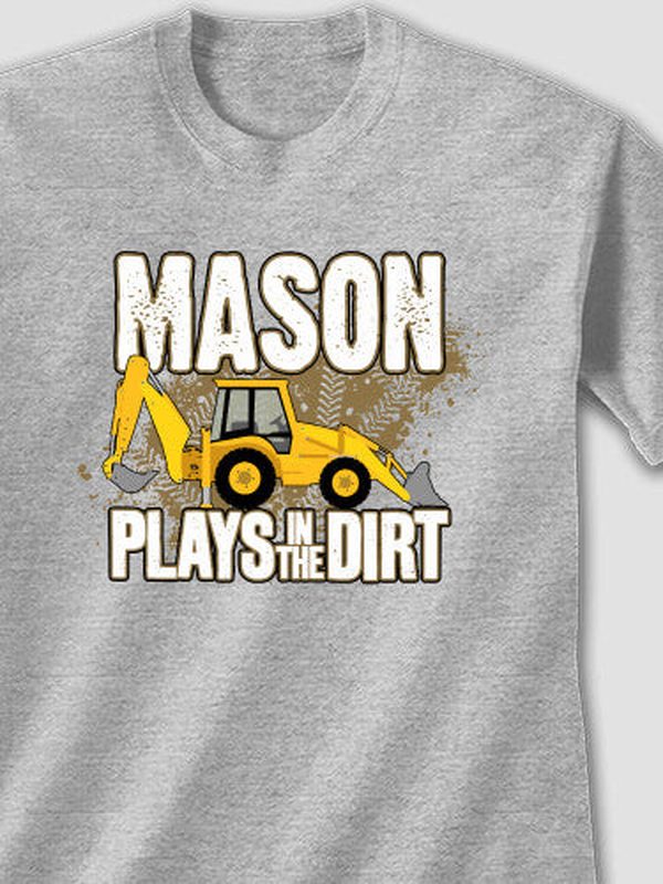Dirt Shirt - Backhoe : Printed T-Shirts product image 2