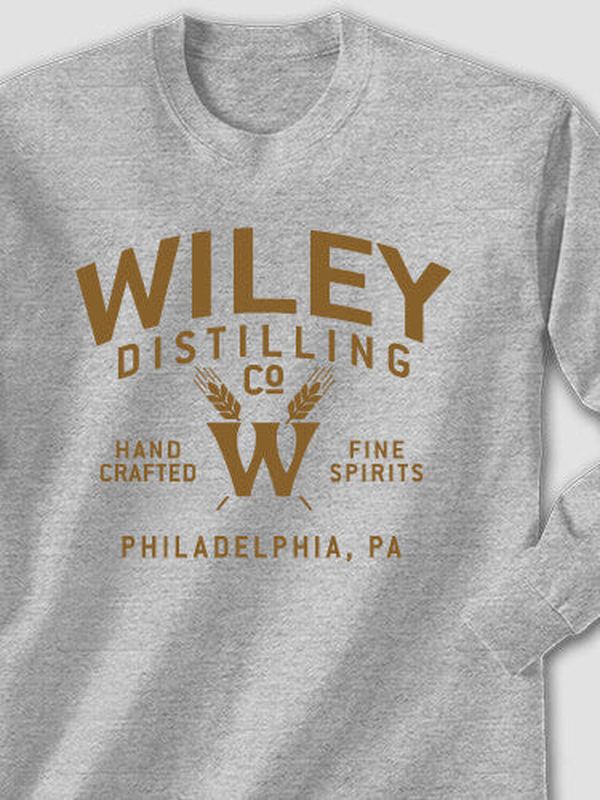 Distilling Company : Printed Long Sleeves