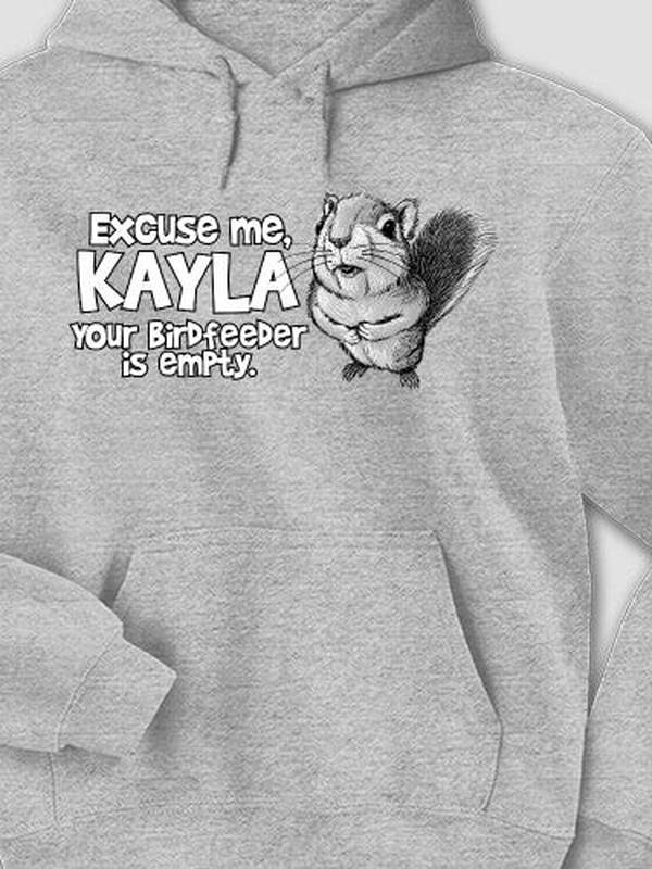 Excuse Me Squirrel : Printed Hoodies product image 2