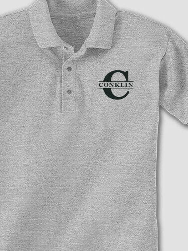 Family Monogram : Embroidered Polo Shirts product image 3