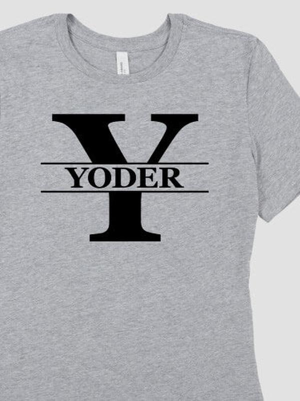 Family Monogram : Premium Printed T-Shirts