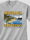 Fishing is my Game : Printed T-Shirts
