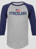 American Flag : Printed Raglan Shirts