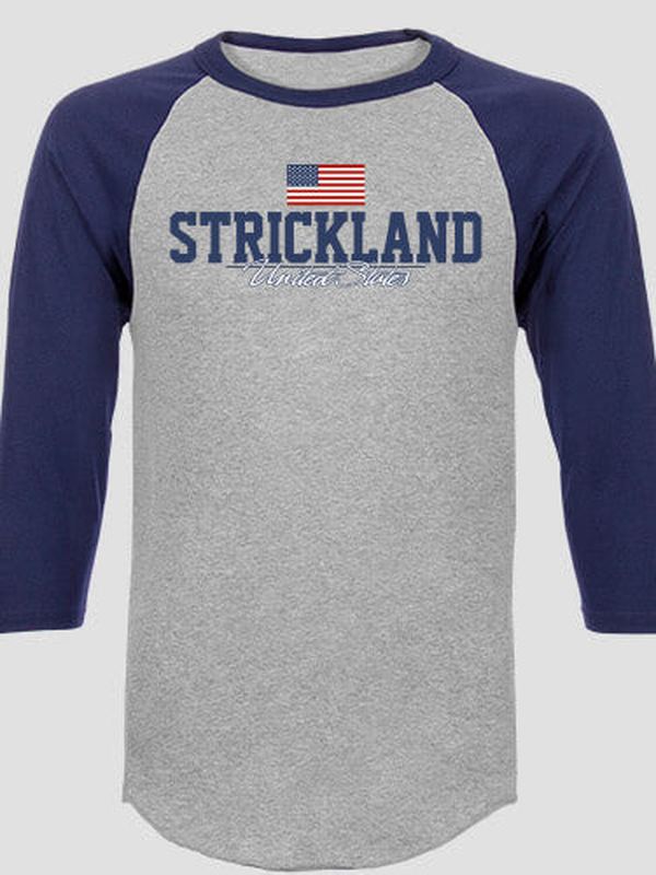 American Flag : Printed Raglan Shirts