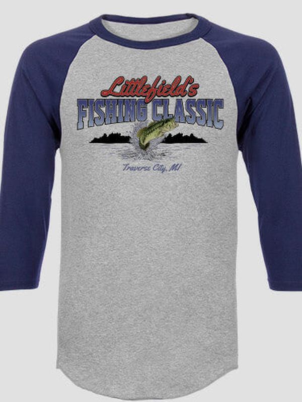 Fishing Classic : Printed Raglan Shirts