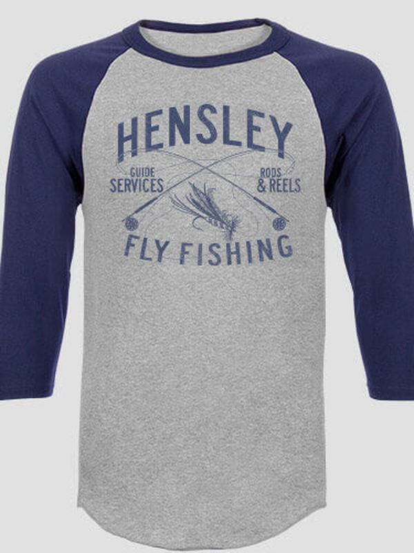 Fly Fishing Guide : Printed Raglan Shirts