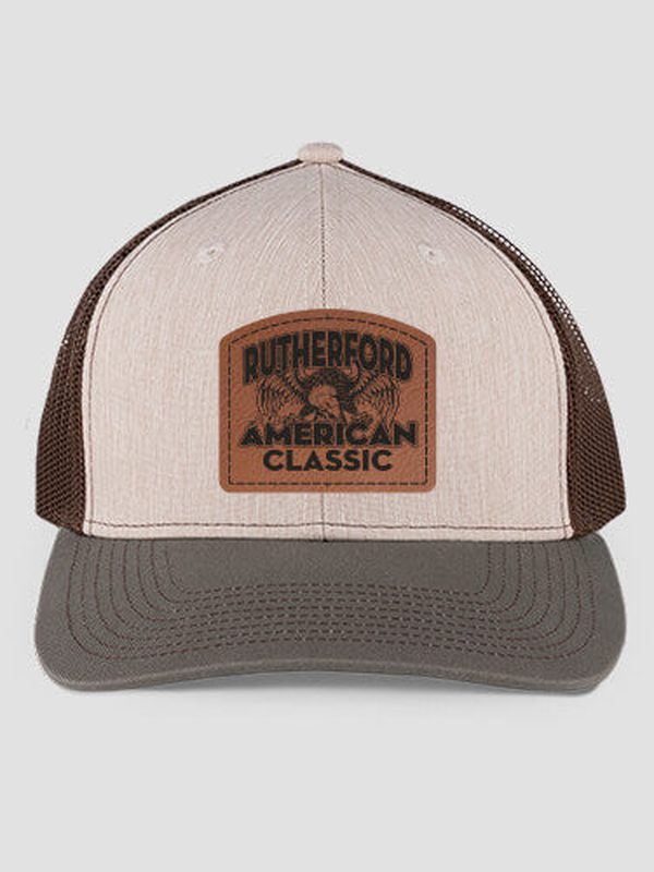 American Classic : Structured Trucker Hats with Patch