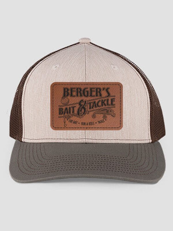 Classic Bait and Tackle : Structured Trucker Hats with Patch