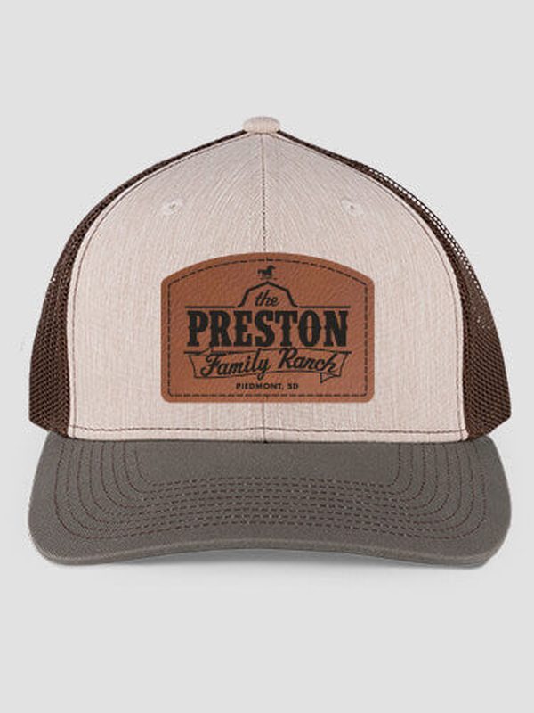 Family Ranch : Structured Trucker Hats with Patch