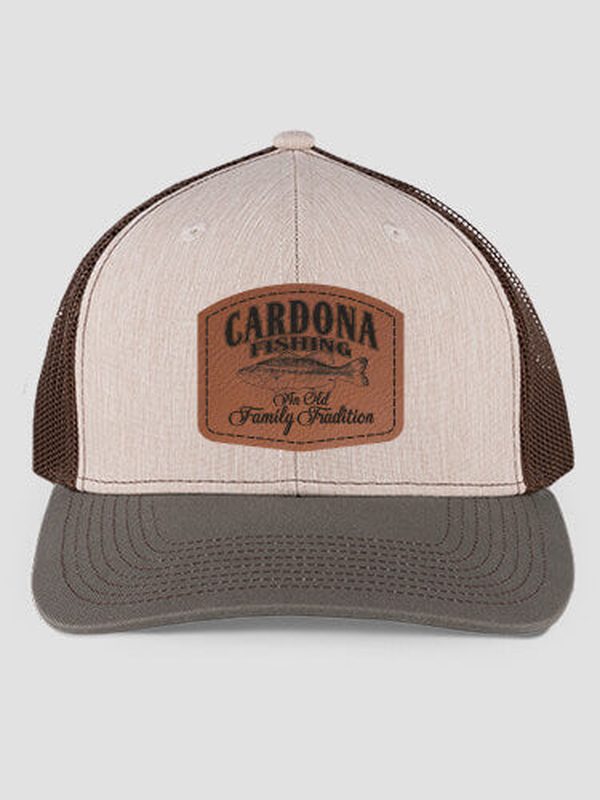 Fishing Family Tradition : Structured Trucker Hats with Patch