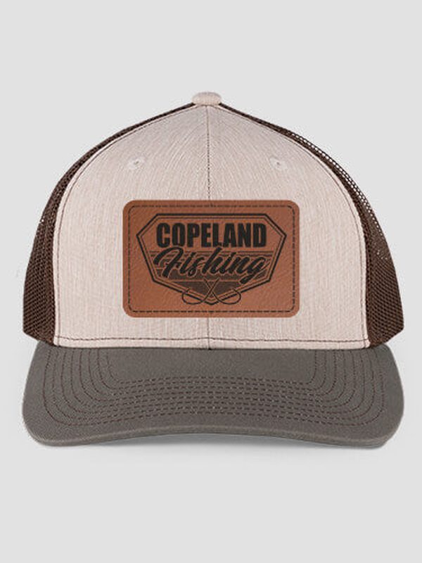 Fishing : Structured Trucker Hats with Patch