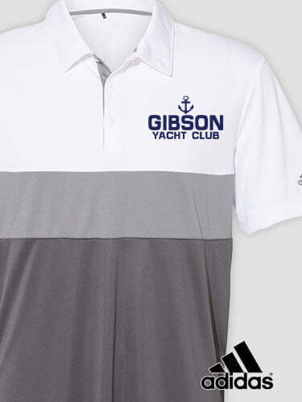 Classic Yacht Club : Embroidered Adidas® Color Block Polo product image 1