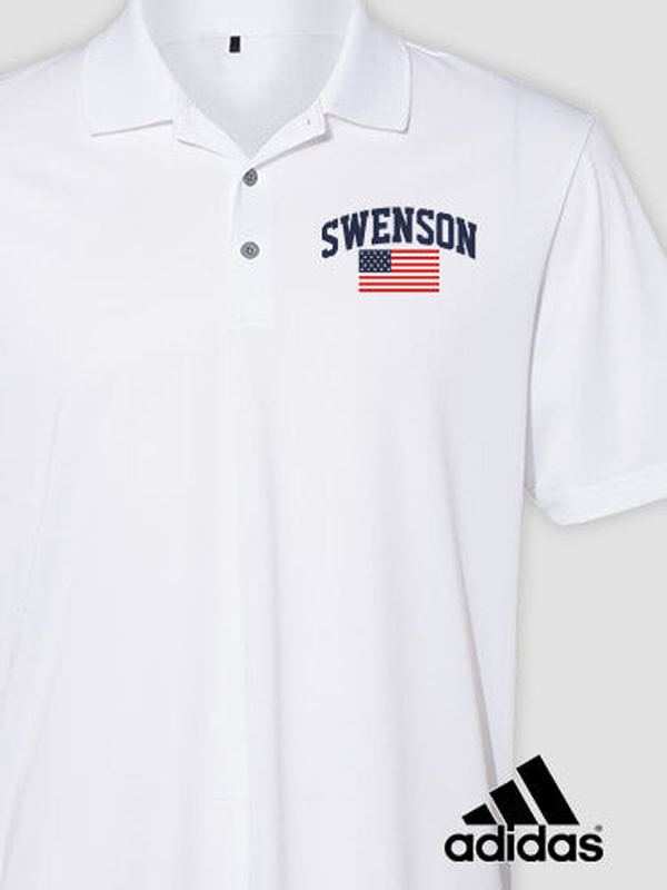 American Varsity : Embroidered Adidas® Polo Shirts product image 1