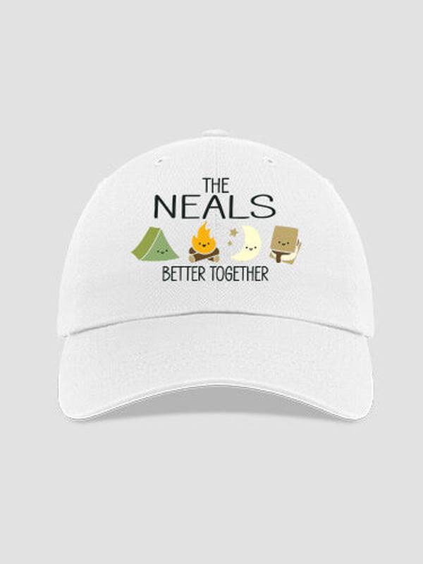 Better Together Camping : Embroidered Baseball Hats