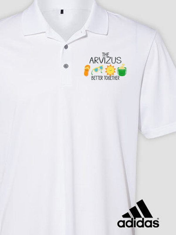 Better Together Vacation : Embroidered Adidas® Polo Shirts product image 1