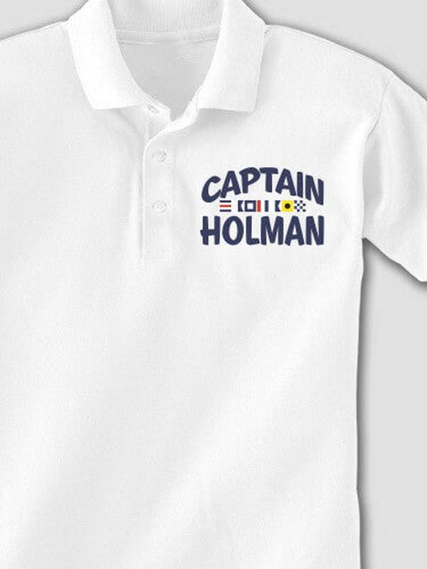 Captain : Embroidered Polo Shirts product image 1