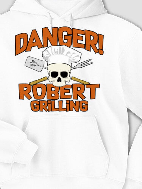 Danger Grilling : Printed Hoodies product image 5
