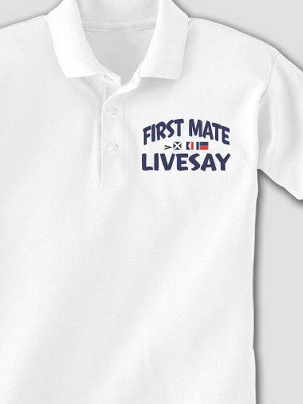 First Mate : Embroidered Polo Shirts product image 1
