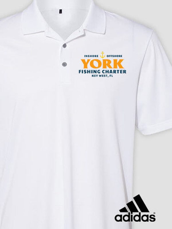 Fishing Charter : Embroidered Adidas® Polo Shirts product image 2